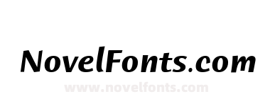 Humana Sans ITC Bold Italic