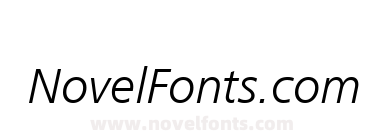 Humanist 777 Light Italic BT