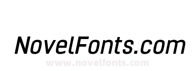 Hurufo & Numero Bold Italic