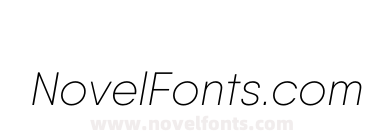 Qanelas Ultra Light Italic