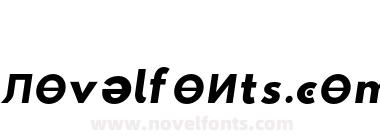 Hussar Paneuropjskich Lowercase Oblique