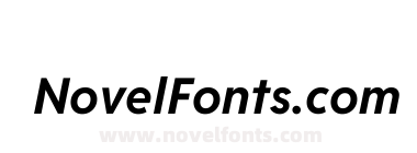 Reddit Sans Chocolate Bold Italic