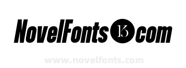 Rules Trial Compressed Black Italic