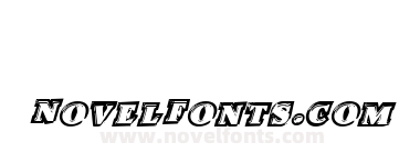 Icebox Art Staggered Italic