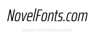 Saira Extra Condensed Light Italic
