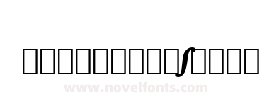 Iowan Old St Blk It Alt BT Black Italic Alternate