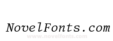 Tekst M Italic TRIAL