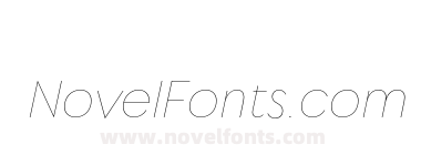 West Trial Hairline Italic