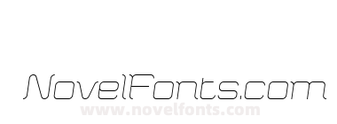 Abia 4F Wide Thin Italic