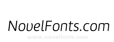 Amelia Basic Light Italic