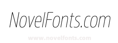 Amsi Pro Cond Thin Italic