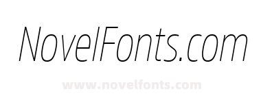 Amsi Pro Cond Thin Italic