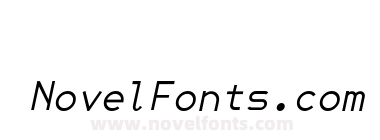 JetJaneMono Italic