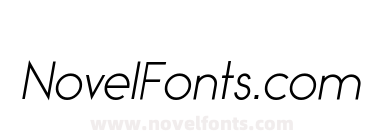 Bambino Light Italic