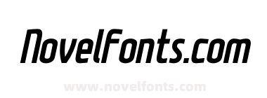 Belvedere Black Italic