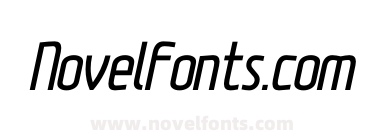 Belvedere Extra Bold Italic