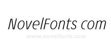 Josefa Rounded Reduced Extra Light Italic