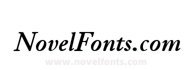 Junius Standard Bold Italic