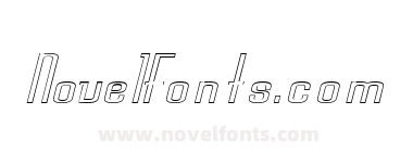 Devon Hollow Extended Italic