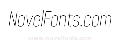 Dinesqo 4F Ultra Light Italic