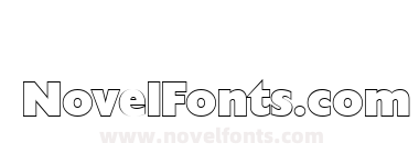 Divad Becker Outline Bold