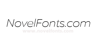 Equip Extended Thin Italic