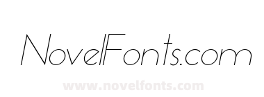 Essence Sans Light Italic