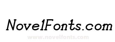 Good Bad Man Italic