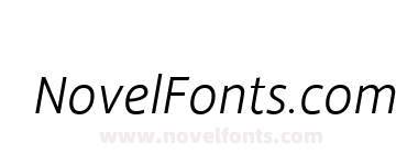 Hedley New Light Italic