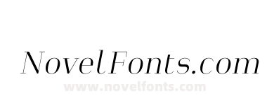 Heimat Didone 10 Light Italic