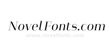 Heimat Didone 12 Regular Italic