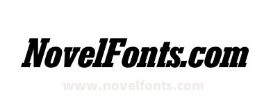 Karnak Pro Condensed Black Italic