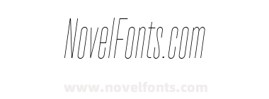 TT Directors Thin Italic