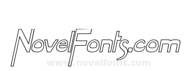 Tablet Hollow Italic