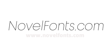 Unigeo32 Trial Extralight Italic
