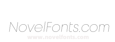 Unigeo32 Trial Thin Italic