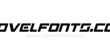 Wildcard Condensed Italic