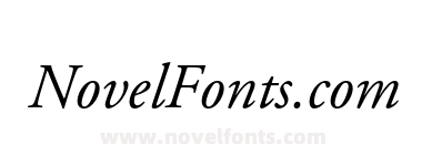 A Garamond Italic
