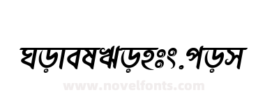 Abirvab Himel Bold Italic