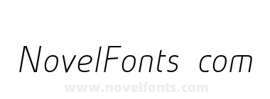 Absolut Reduced Thin Italic