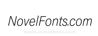 Acumin Pro Semi Condensed Ext Lt Italic