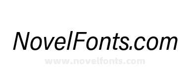 Acumin Pro Semi Condensed Italic
