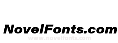 Acumin Pro Wide Black Italic