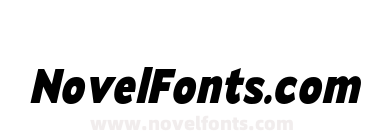 Adrianna Condensed Extra Bold Italic