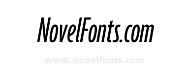 Agenda One Compressed Italic
