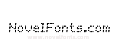 LED Counter 7 Italic