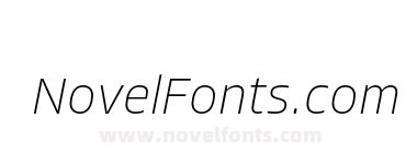 Allotrope Ultra Light Italic