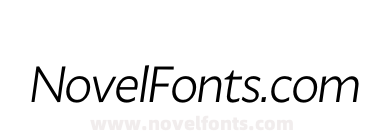 Ambra Sans Book Italic