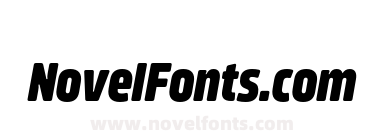 Amfibia Extra Bold Narrow Italic