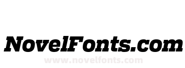 Antenna Serif Black Italic